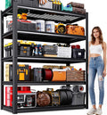 Garage Shelving-3500 lbs 5 Tier Storage Shelves, Adjustable Heavy Duty Metal by Unknown