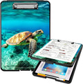 A4 Clipboards, Heavy Duty Waterproof Nursing Plastic Folder Clipboard by Unknown