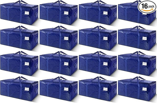16 Pack Extra Heavy Duty Large Moving Bags by WTREE