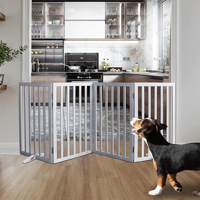ZJSF Freestanding Indoor Dog Gate - Image 2