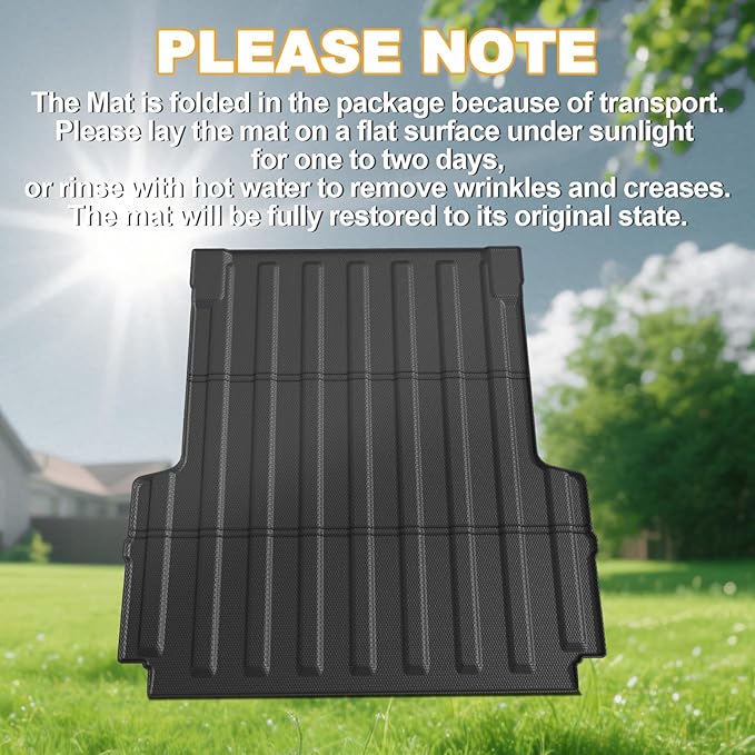 Truck Bed Mat 5FT for Jeep Gladiator JT 2026 2025 2024 2023 2022 2021 2020 - Image 5