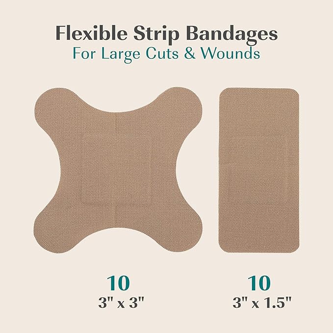 FEBU Eco-Friendly Large Bamboo Bandages | PFAS Free Bandages - Image 6