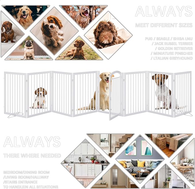 JSB 192-inch Extra Wide 30-inch Tall Dog gate - Image 5