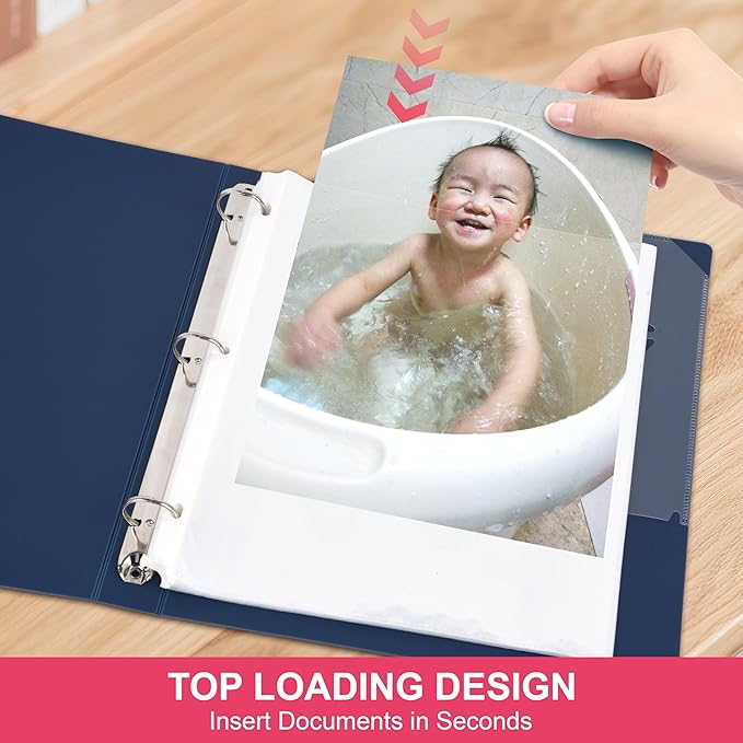 100-Pack Heavy Duty 8.5"x11" Sheet Protectors - Image 6