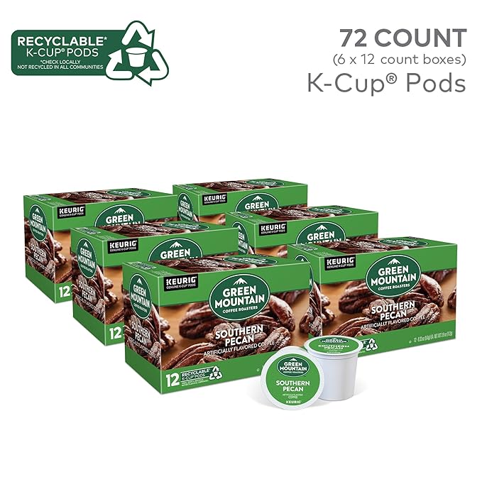 Green Mountain Coffee Roasters Southern Pecan Keurig Single-Serve K-Cup pods - Image 3