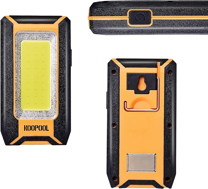2-pack Magnetic Work Light, Rechargeable LED Flashlight, Portable Lights - Image 7