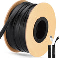 Pangda 150 Feet 1/2 Inch Wire Loom Pet Expandable Braided Sleeving Braided by Pangda