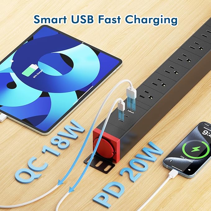 360° Rotating Mountable Power Strip - Image 3