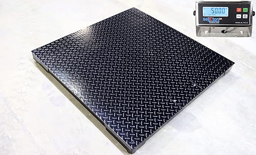 SellEton SL-700-3x3 36" x 36" Industrial Floor Scale, Accurate Pallet Scales by SELLETONSCALES