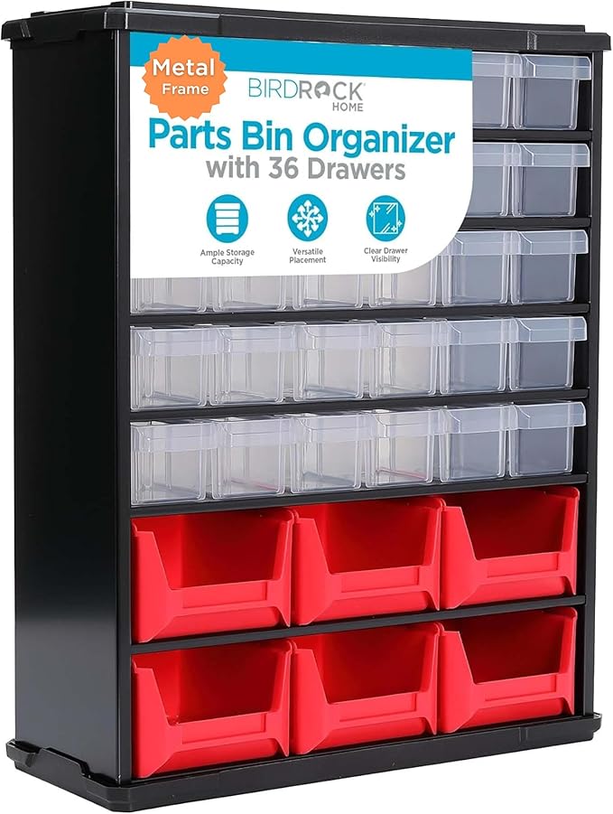BIRDROCK HOME Craft Organizer Bin by BIRDROCKHOME