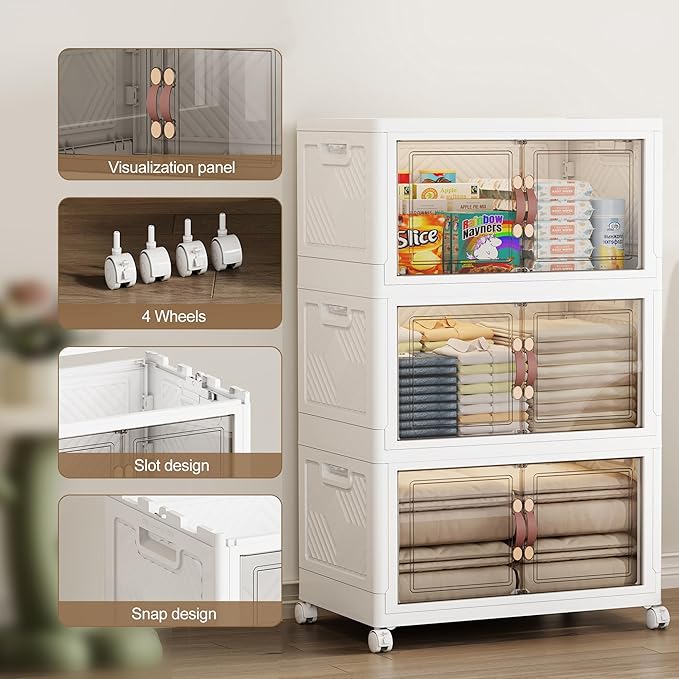 SAILUN 165QT Stackable Storage Bins - Image 4