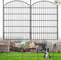 No Dig Dog Fence Outdoor for Yard: Heavy Duty Garden Fence Animal Barrier 10 by LUCKPROBIGDEALSLLC