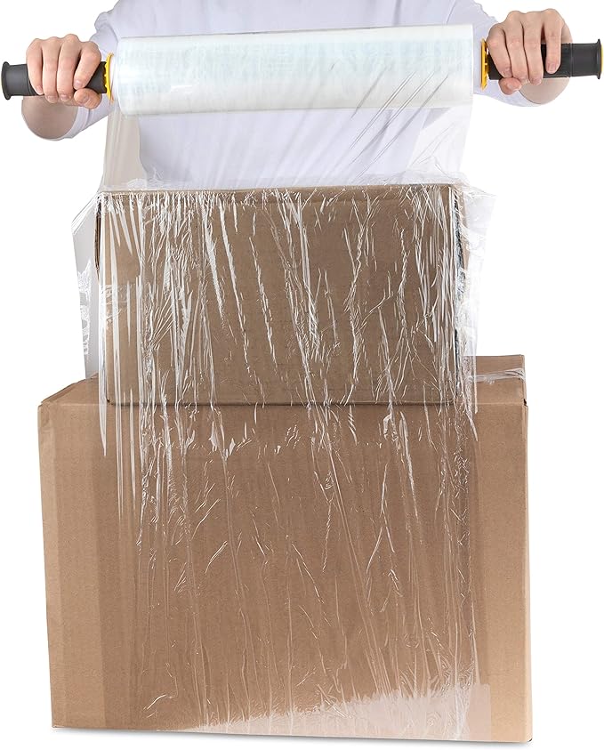 Modern Innovations 15 Inch Clear Stretch Wrap Roll - Image 6