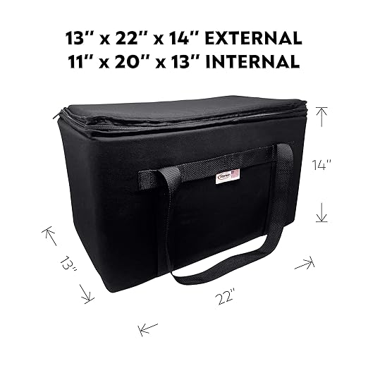 Sterno Trunk Buddy Insulated Leak Proof Organizer, Hot and Cold Food Bag - Image 2