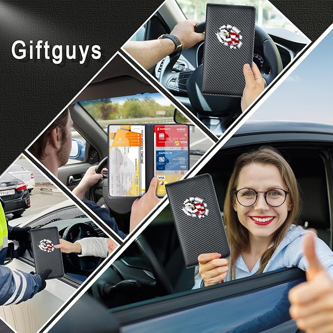 Car Insurance and Registration Card Holder | - Image 2