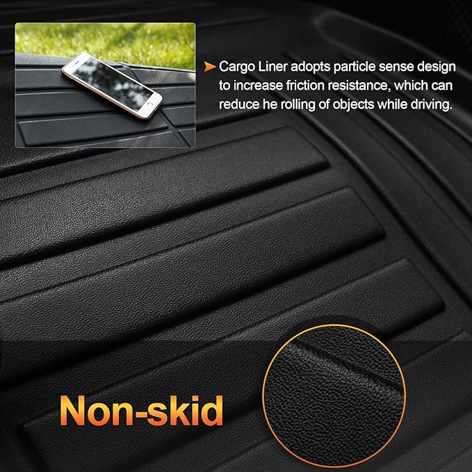 Sze Cargo Liner for BMW X5 2019-2024 2025 2026 All Weather Cargo Mat TPE Trunk - Image 4