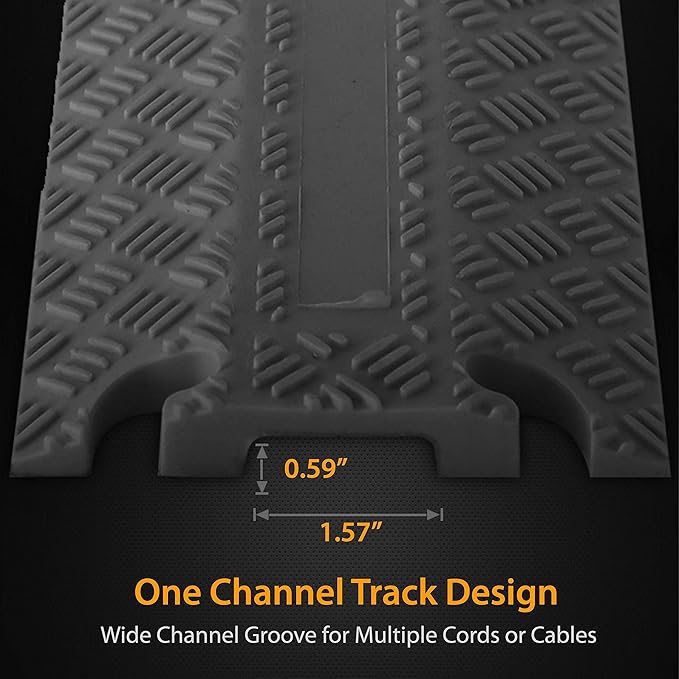 Pyle Durable Cable Protection Ramp Cover - Image 7