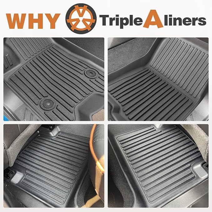 TripleAliners for Colorado & Canyon 2026 2025-2023 Floor Mats Crew Cab 1st & - Image 7