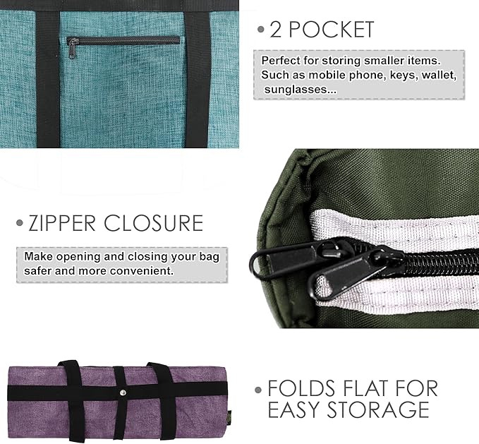 BeeGreen Cooler Bag Soft Leakproof Insulated Tote - Image 7