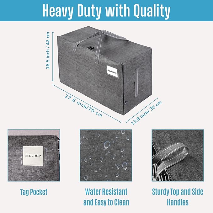 VENO 4 Pack Moving and Storage Bags, Heavy Duty, Alternative to Moving Boxes - Image 4