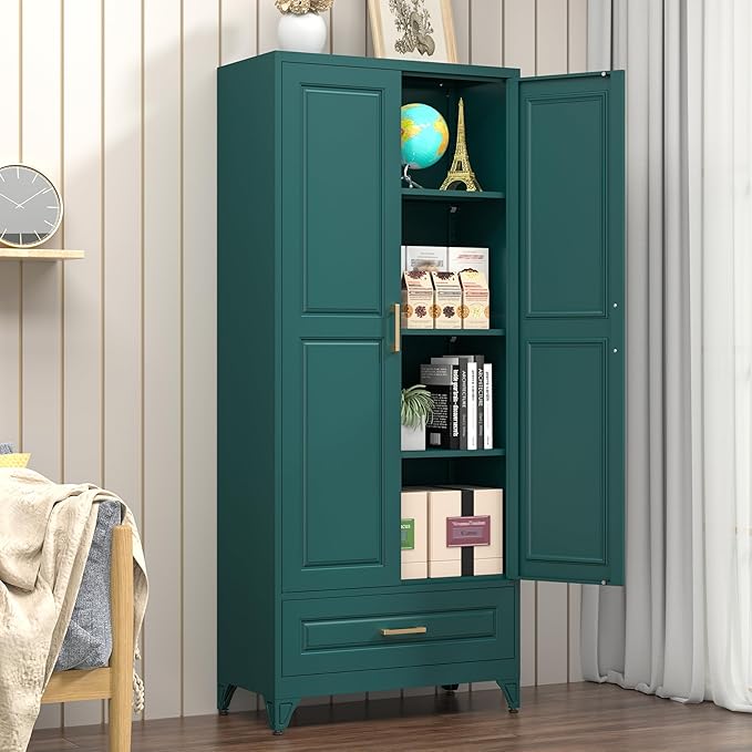 Metal Storage Cabinet, Large Cupboard - Image 9