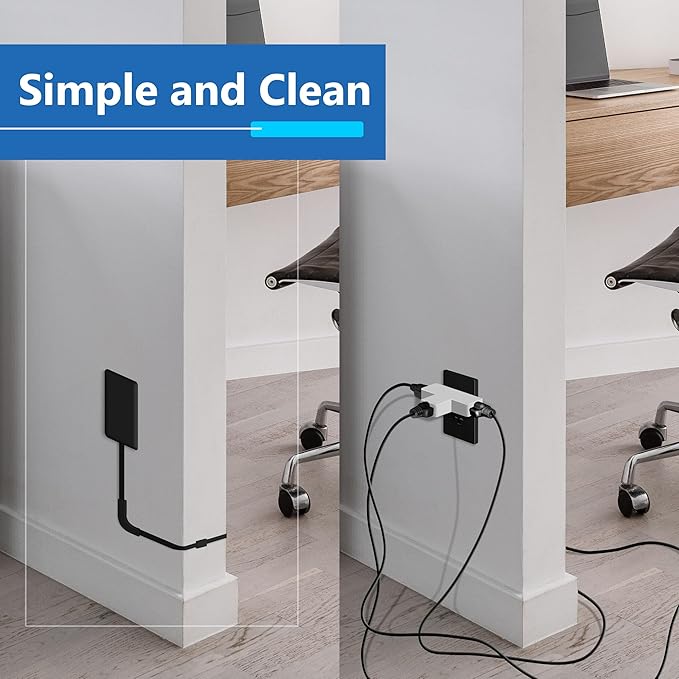 LIDER Outlet Extender with 3 Receptacles, 21W USB Type-A, and 2 USB Type-C - Image 6