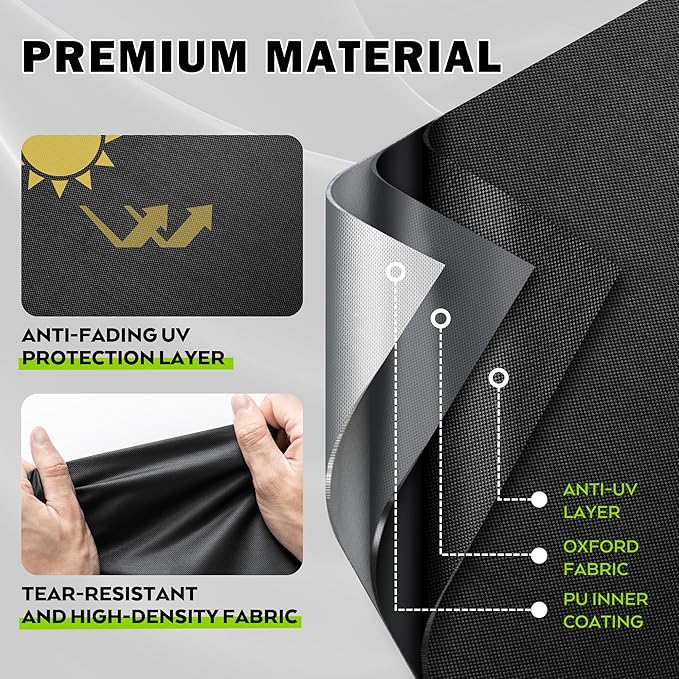Grill Cover for Blackstone 1883 Original 28in Griddle, Flat Top Griddle Cover - Image 3