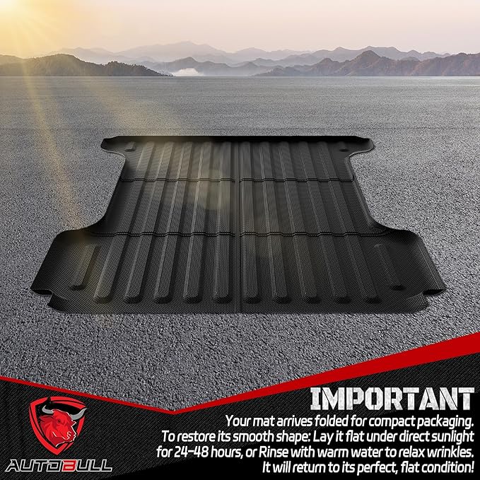 Truck Bed Mat Bed Liner Fit for Ram 1500/1500 RHO 2019-2026 & RAM 1500 Classic - Image 5