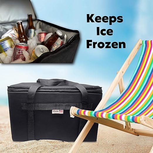 Sterno Trunk Buddy Insulated Leak Proof Organizer, Hot and Cold Food Bag - Image 3