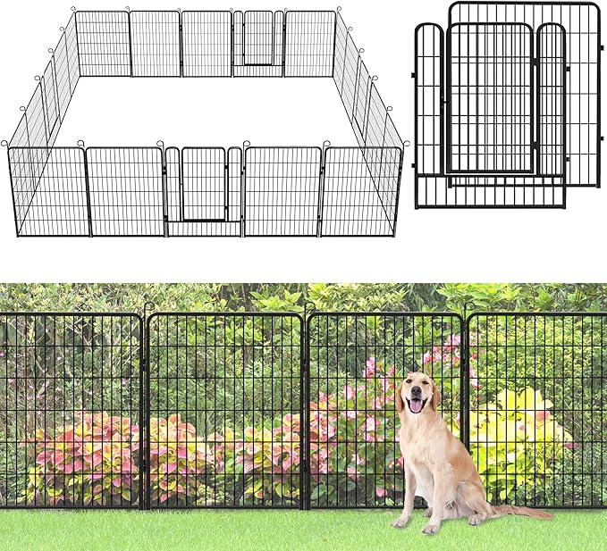 No Dig Decorative Garden Fence by Jhsomdr
