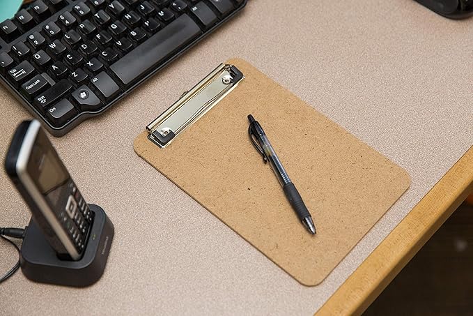 Mini Clipboard 6" x 9" Memo Clipboard | Small Clipboards 6x9 - Image 8