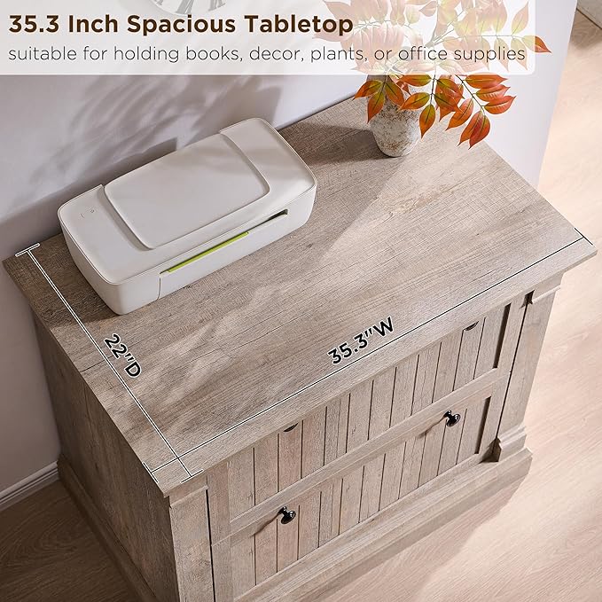OKD Farmhouse File Cabinet - Image 3