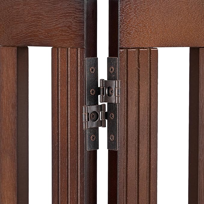 SPIRICH 96" Extra Wide 28" Tall Dog Gate Indoor, Dog Gates - Image 8