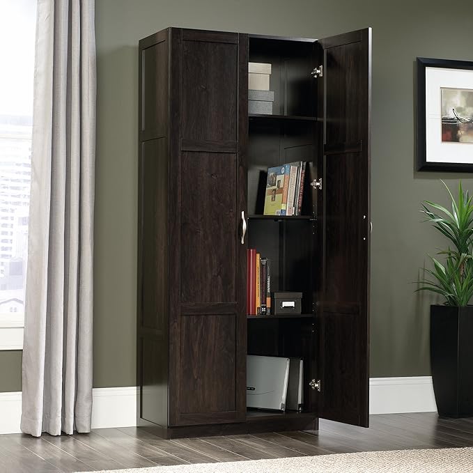 Sauder Storage Cabinet/ Pantry cabinets, 29.61 " x D: 16.02 " x H: 71.50" - Image 4