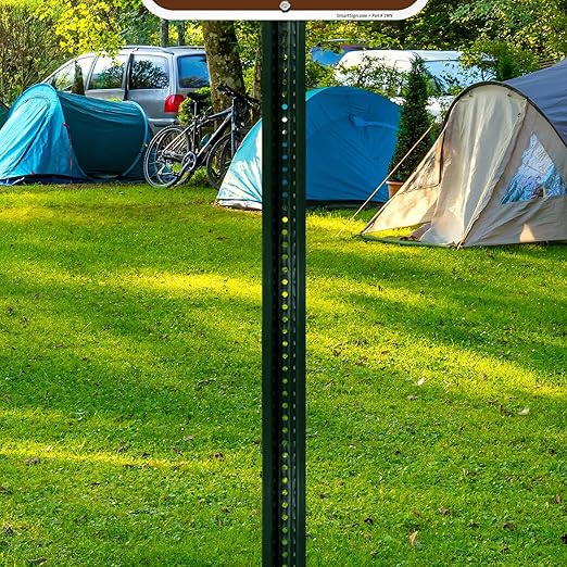 SmartSign U-Channel Sign Post, 1.12LB Medium Weight - Image 2