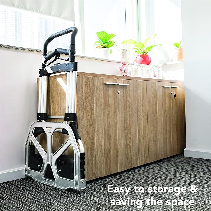 Olympia Tools 440 LB Aluminum Folding Hand Truck - Image 9