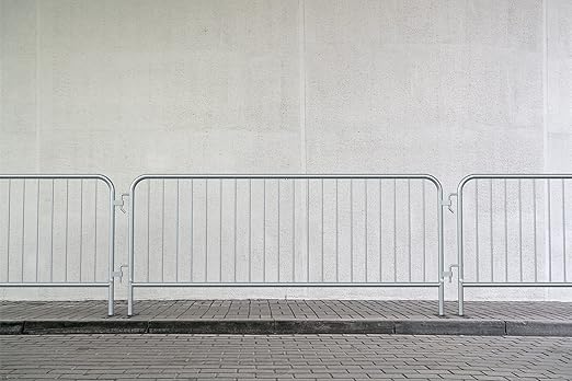 Trafford Industrial Angry Bull Barricades Metal Interlocking Steel Barricade - Image 6