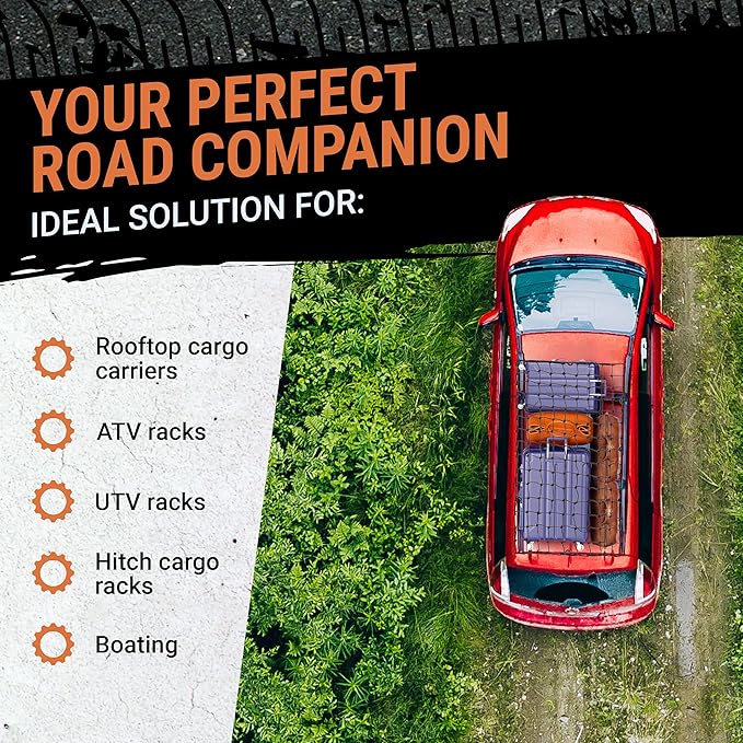 Grit Performance Cargo Net for Roof Rack - Image 5