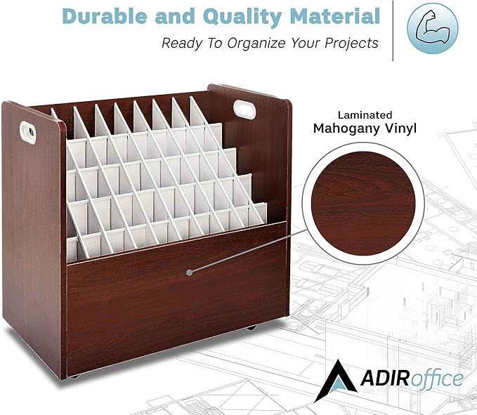 Adir Blue Print Storage Organizer - Image 5