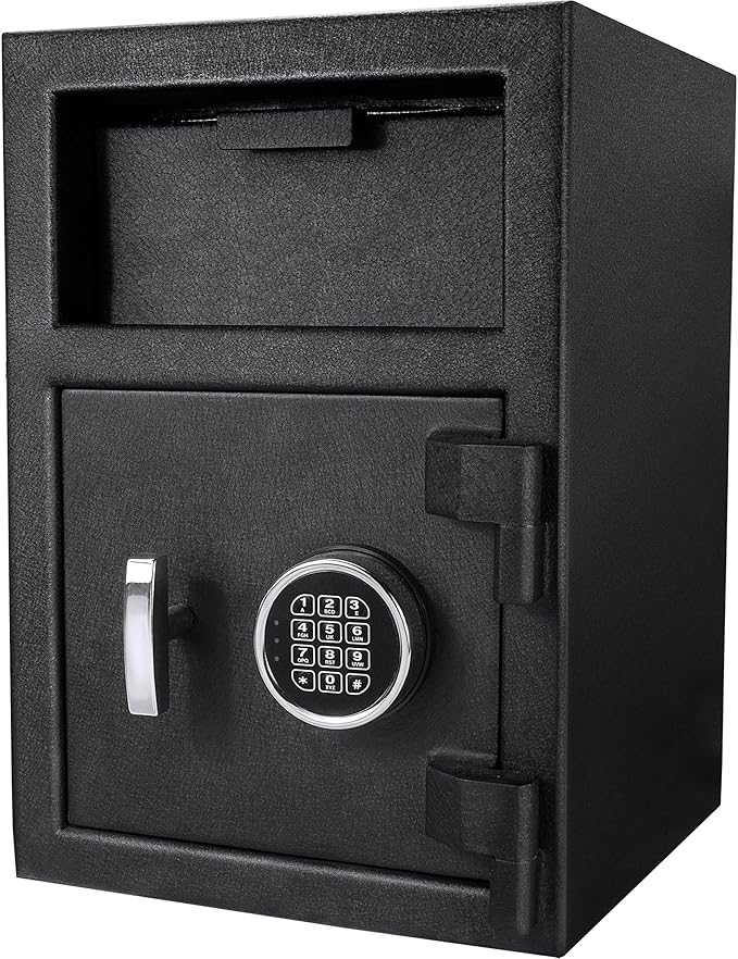 BARSKA AX12588 Standard Keypad Security Depository Drop Safe 1.03 Cubic Ft by Barska