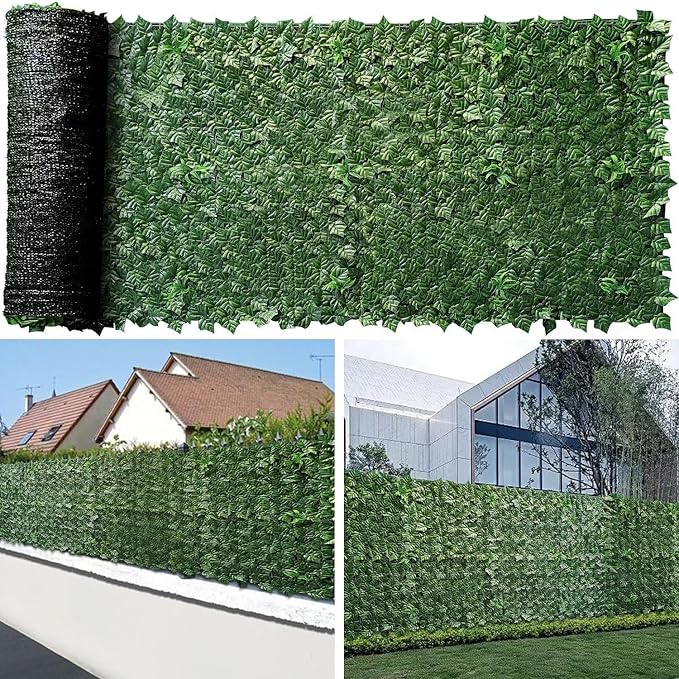 Artificial Ivy Fence Privacy Screen by WUPUSDER