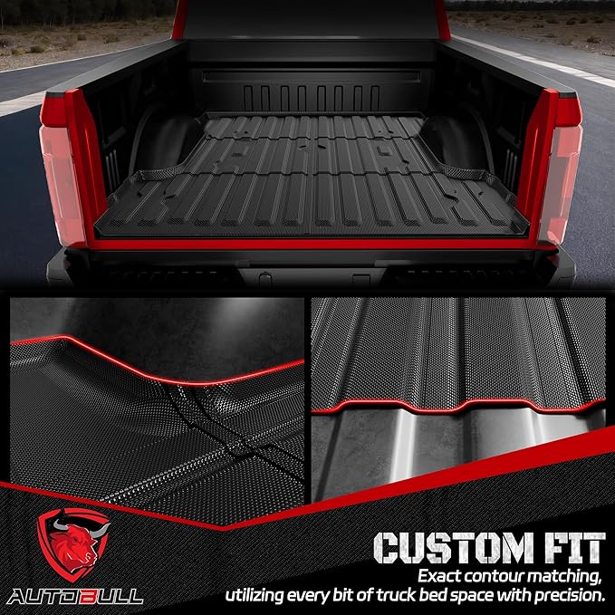 Truck Bed Mat Bed Liner Fit for Ford F250 F350 F450 2017-2026 Super Duty - Image 3