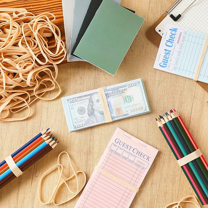 Marspark Rubber Bands Bulk Elastic Rubber Bands 5 lb File Folder Strong Elastic - Image 3