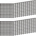 Outus 5000 Pcs 0.4 Inch 1 to 100 Number Stickers Small Number Dot Labels by Outus
