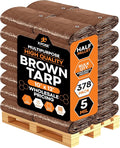 Multipurpose Protective Cover Brown Poly Tarp 10' x 12' by XposeSafety