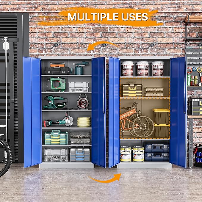 STANI Metal Garage Storage Cabinet - Image 7