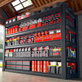 48" W Metal Shelving 5 Tier Garage Shelving 3000LBS Storage Shelves Adjustable by Unknown