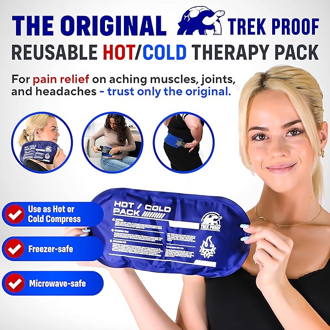 Ice Pack – Reusable Hot and Cold Therapy Gel Wrap Support Injury Recovery - Image 4