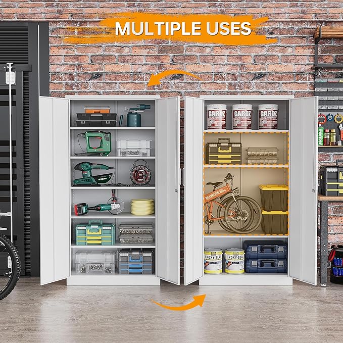 STANI Metal Garage Storage Cabinet - Image 7
