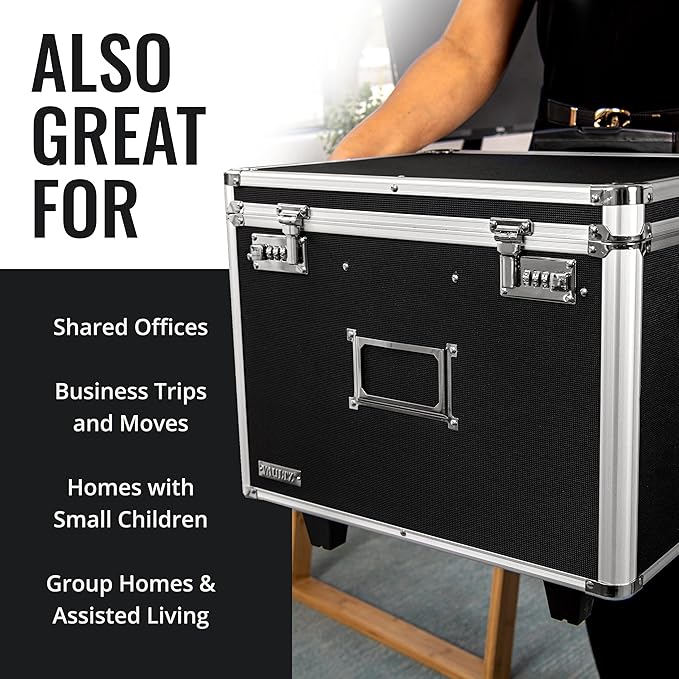 Vaultz Portable File Storage Box - Image 7